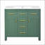 72 Inch Modern Freestanding Bathroom Vanity Set With Ceramic Sink And Ample Storage, Durable Solid Wood Frame And Sleek Design-535692867