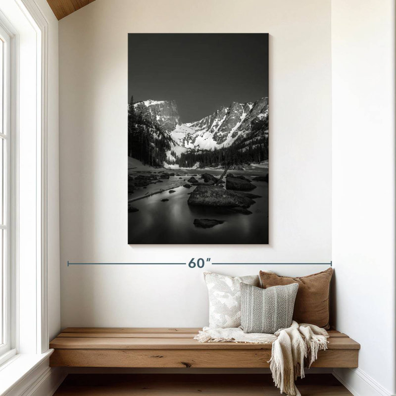 Alvord Snowy Mountains In Colorado, 48" H x 32" W