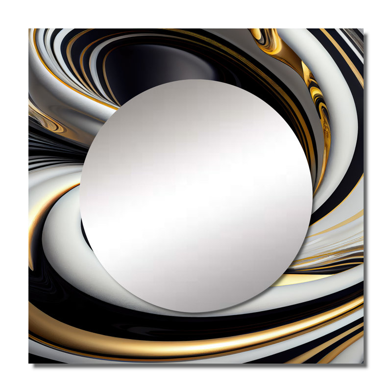 Karoma - Miroir mural moderne pour la chambre à coucher, 29 po x 29 po