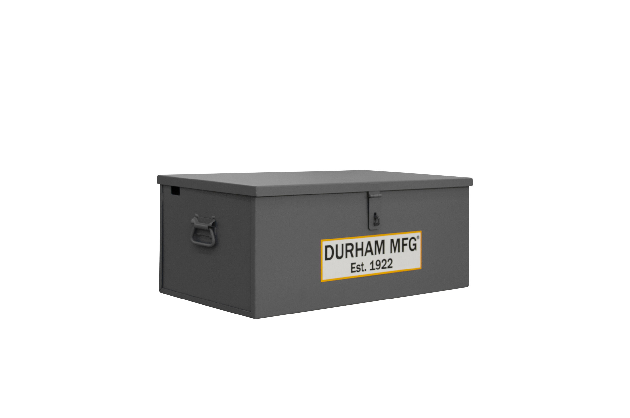 Durham Steel 48 W x 30 D Jobsite Storage Box Chest, Gray