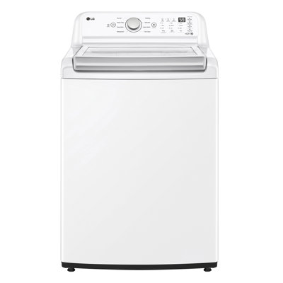 LG 4.8 Cu. Ft. Top Load Washer in White -  WT7155CW