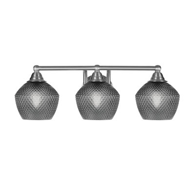 Barre d'éclairage de salle de bain 3 lumières Mukkesh