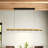 Burcker LED Wood Kitchen Island Pendant Light