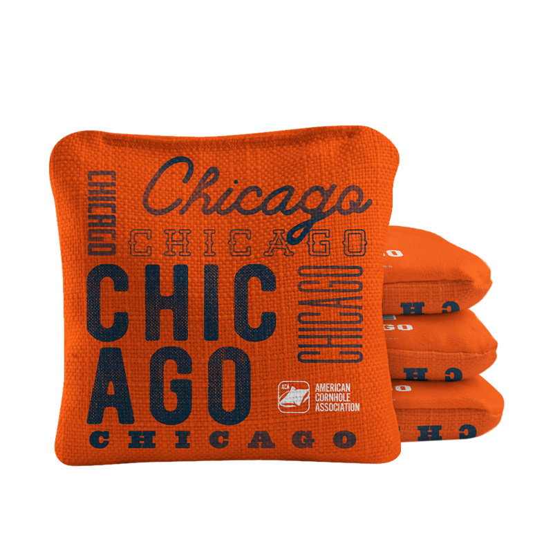 Sac de football Chicago Chicago Vintage Gameday Synergy Pro, Orange