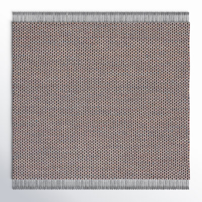Avril Striped Handmade Flatweave Cotton Beige/Black Area Rug
