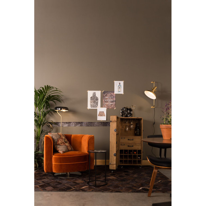 Karish Iron Plug-in Armed Sconce