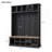 Versatile Modern Hall Tree with Multiple Storage Options and Stylish Design-282510534