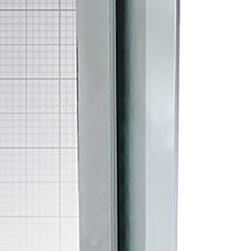 Miroir mural rectangulaire en métal, 30,01 po x 40,01 po, Argenté