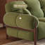 Causeuse-coussin en polyester vert standard