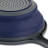 Oster Bluemarine Collapsible Polypropylene Colander With Handle In Navy