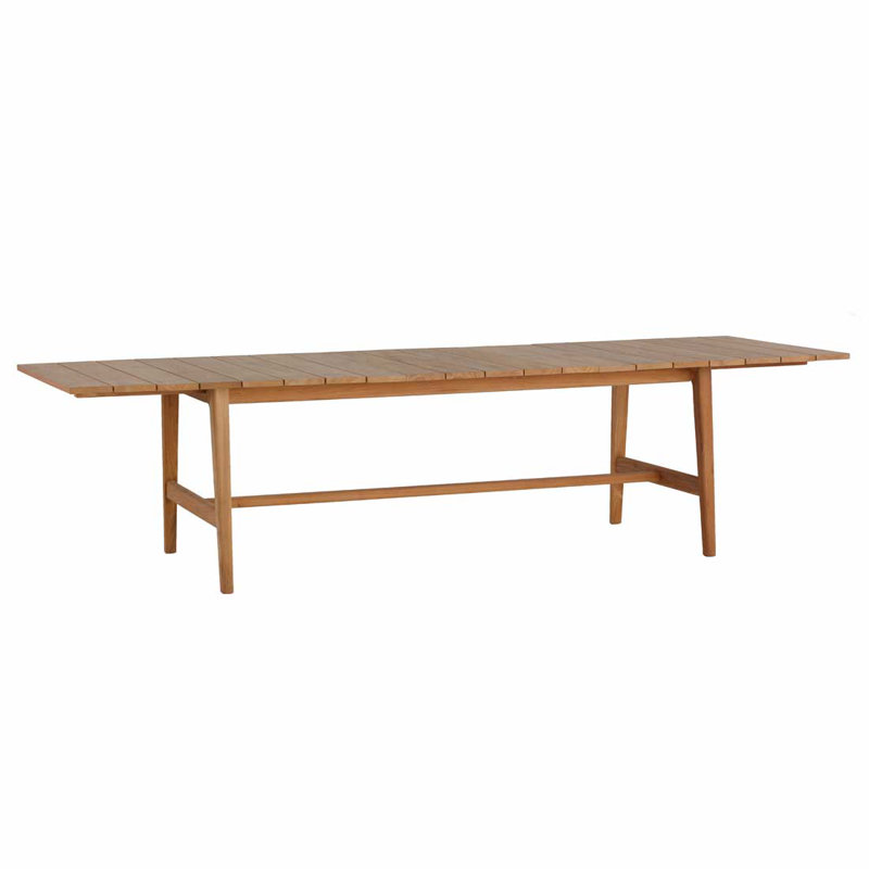 Coast Outdoor Dining Table, Natural Teak