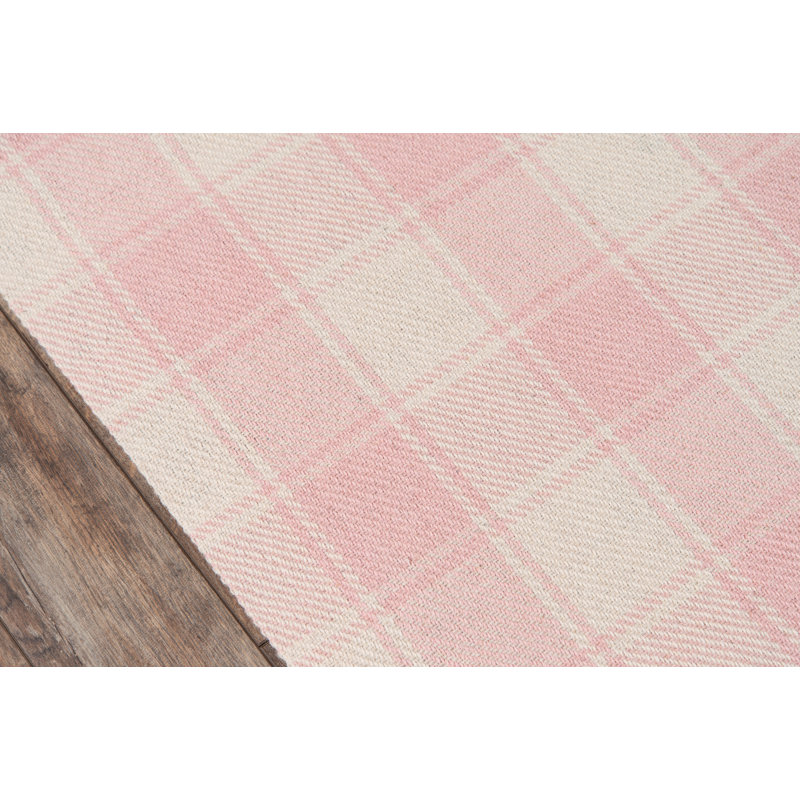 Marlborough Wool Plaid Area Rug, Rectangle 5' x 8'