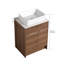 Meuble-lavabo simple 23,67 po avec comptoir Meryk