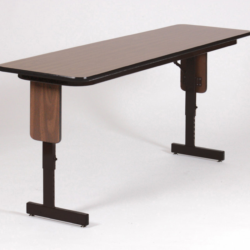 Table pliante rectangulaire 72 ", Noyer