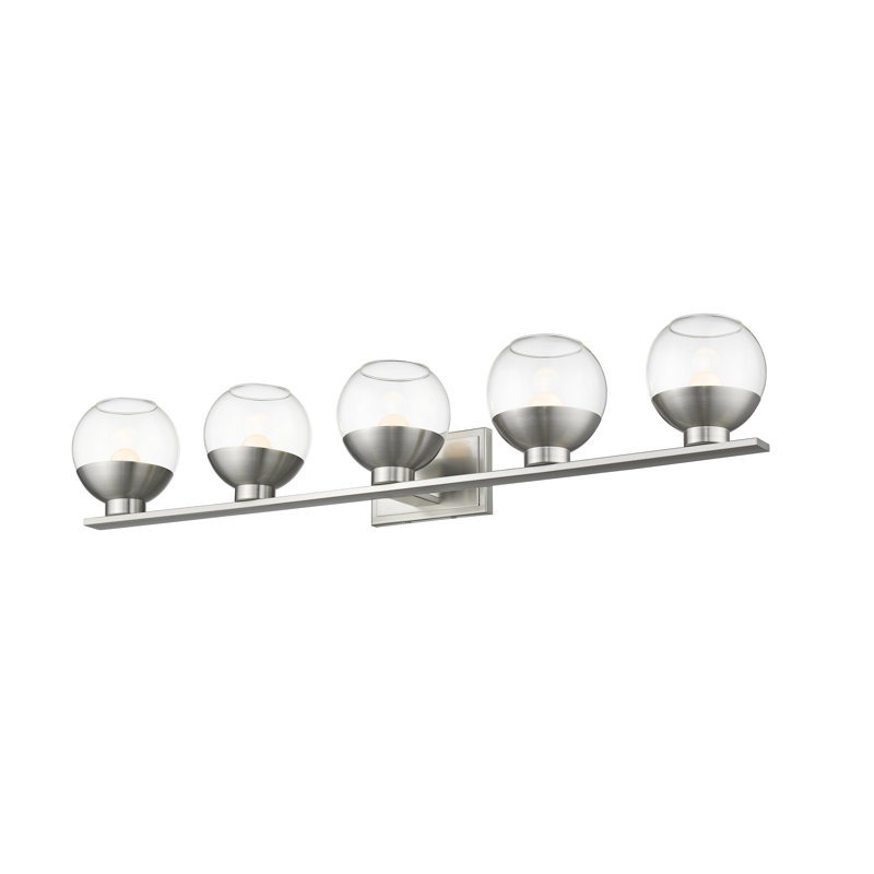 Mingus 5 - Light Dimmable Vanity Light, Brushed Nickel