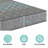 Medium Firm Hybrid Cooling Foam Mattress, Individual Pocketed Coil Mattress-791806216-791806215
