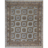 Hand-Knotted High-Quality Brown Area Rug