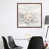 Classic Brown Wood Framed Canvas selected