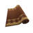 Custom Size Trellis Brown Bordered Design Anti Slip Low Profile Loop Pile Indoor Runner Rug Carpet-308643611