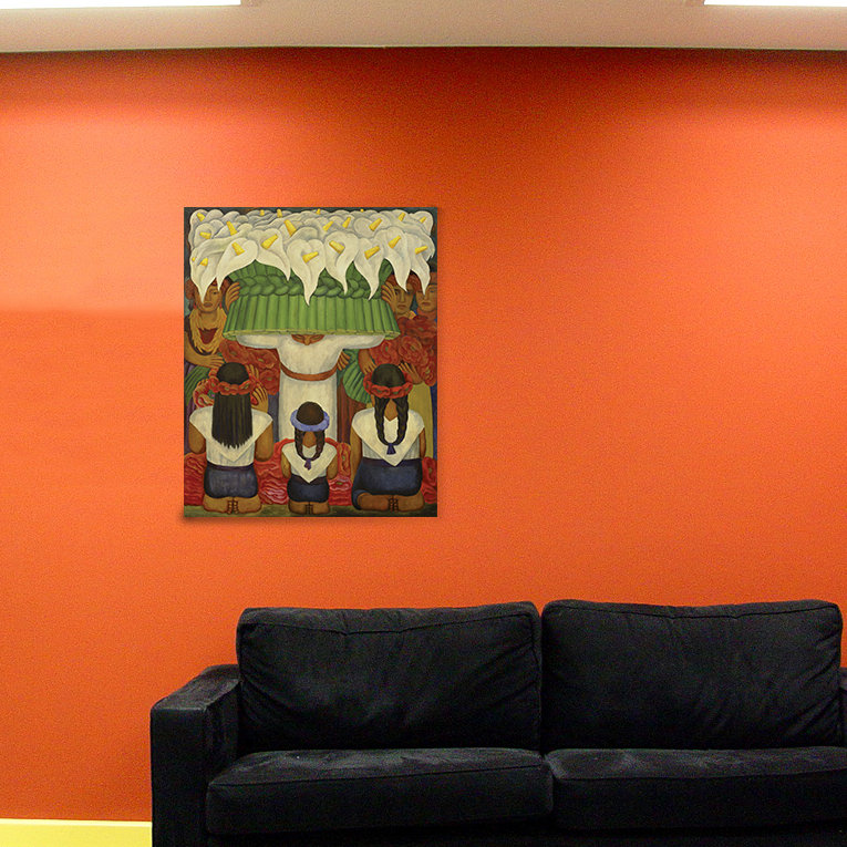 Rivera - No Frame Print on Wood