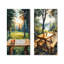 Table de camping The Morning I - Collection d'art sur toile "Food & Beverage" 2 panneaux-693711168-693711169
