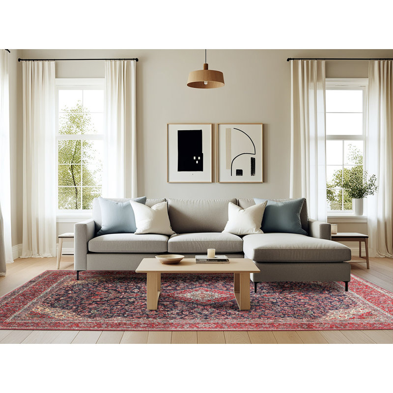 Saniya Oriental Indoor Rug, Rectangle 6' x 9'