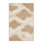 Tapis moelleux moelleux d'inspiration mondiale Cropsey en beige - reliure beige
