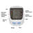 Bluestone Automatic Blood Pressure Monitor - Pulse Measuring Machine with Digital LCD Screen, Adjustable Cuff, and Storage Case