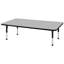 Laminate Adjustable Rectangle 6 Students Activity Table-92311600-92311599