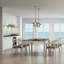 Virna 11.8"W 1-Light Glass and Metal Pendant