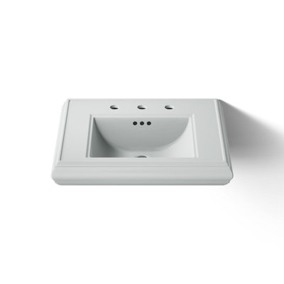 Memoirs®  Pedestal Tall Bathroom Sink with Overflow