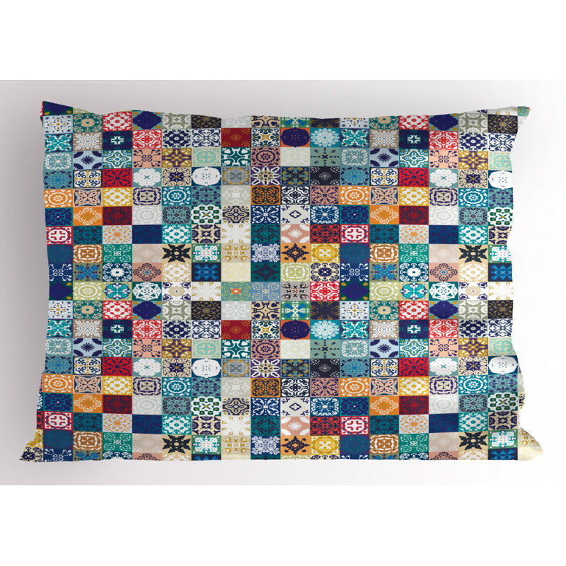 Easter Polyester Geometric Sham Set, Twin