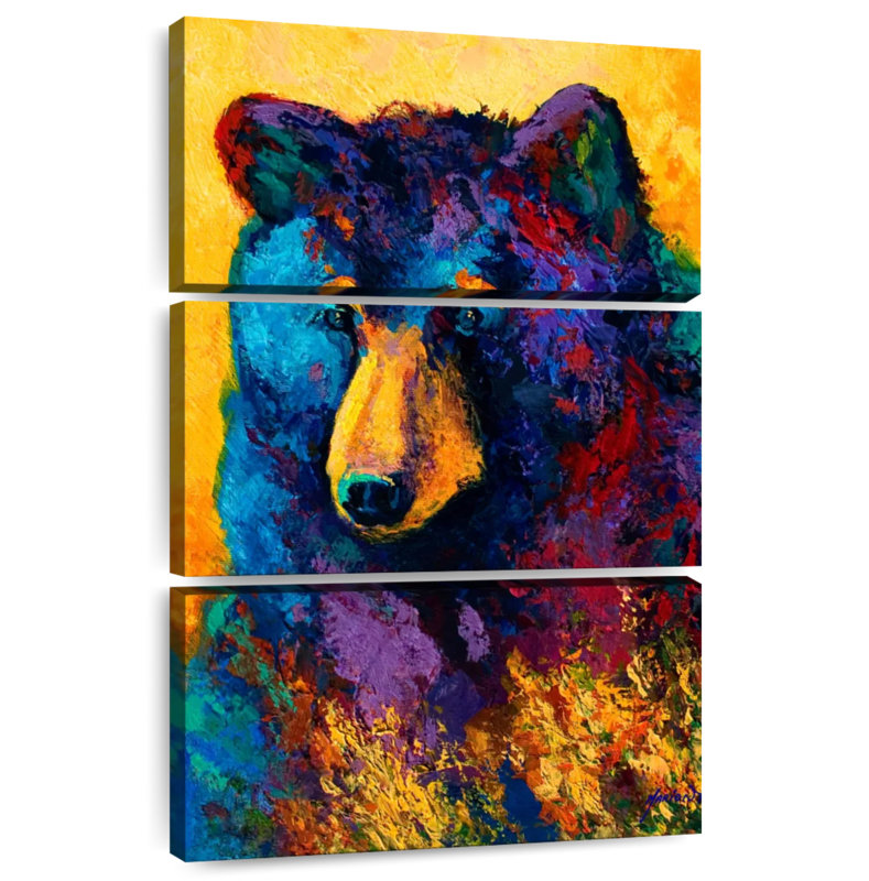 Bear Pause, 50" H x 32" W