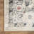 Abani Teuton DAL160A Indoor/Outdoor Distressed Cream Blue Area Rug-386267317