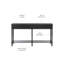Console à 2 tiroirs Branden-391600356