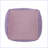 Square Pouf, Modern Extra Plush Microfiber Chenille Seating | Lavender | Microfiber-51013879