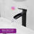 Single-Hole Single-handle Bathroom Faucet with Drain Assembly-87393559