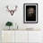 Leopard in the Dark in Abstract - Picture Frame Graphic Art Print-55772027-55772028
