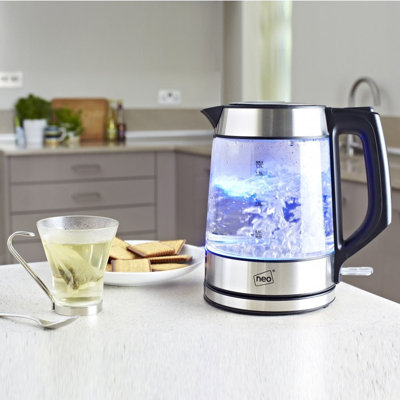 NeoDirect 1.7L Glass Electric Tea Kettle