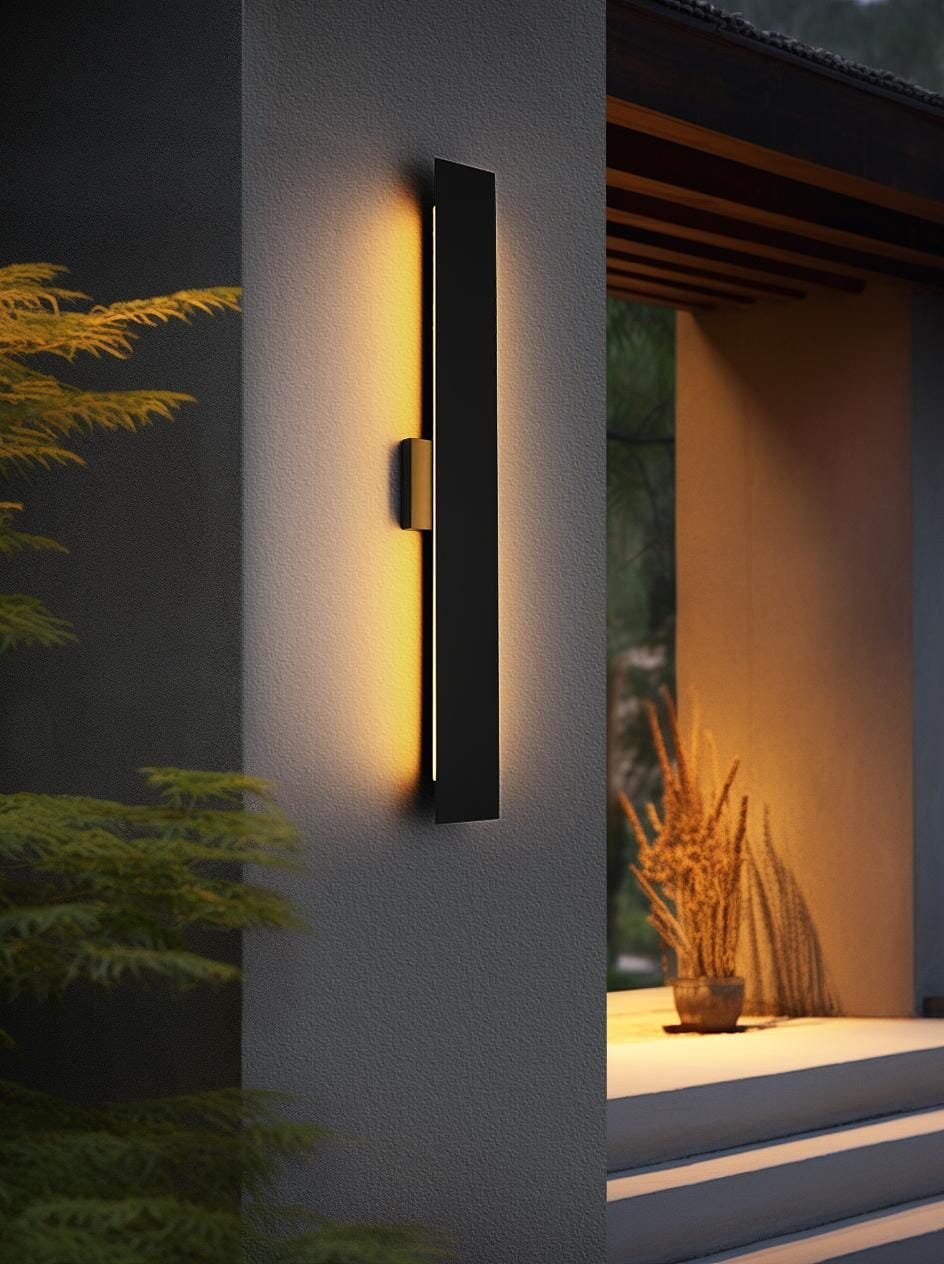 Outdoor Sconce, 34" H x 4.5" W x 2.5" D