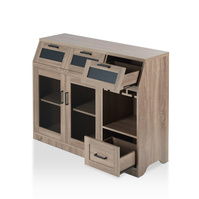 Danube Sideboard, Chestnut Brown