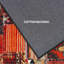 Tapis de couloir sur mesure à motif de tapis rouge et noir Southwestern-1912284627