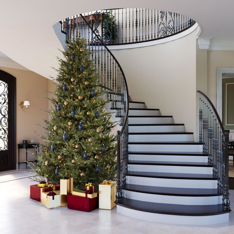 4.5' Lighted Fir Christmas Tree