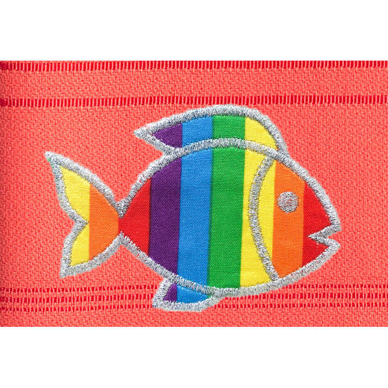 Summer Fun Turkish Cotton Beach Towel, Coral