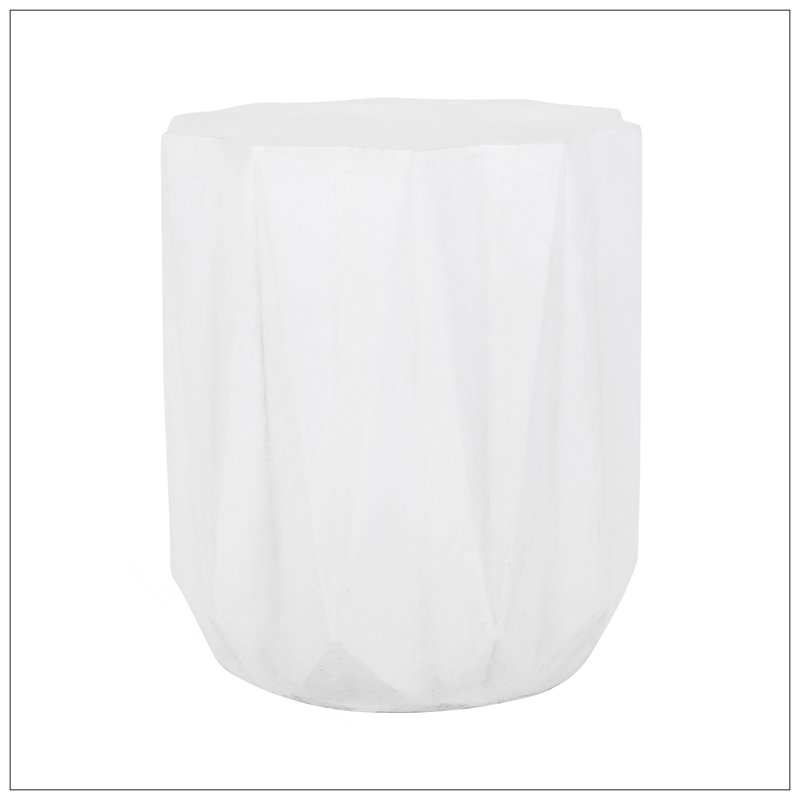 Outdoor Lightweight Concrete Side Table