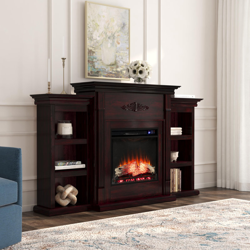 Tonsey Darby Home Co 70.25 " W Electric Fireplace