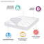 Protège-matelas imperméable en satin de coton 300 fils-1442489292