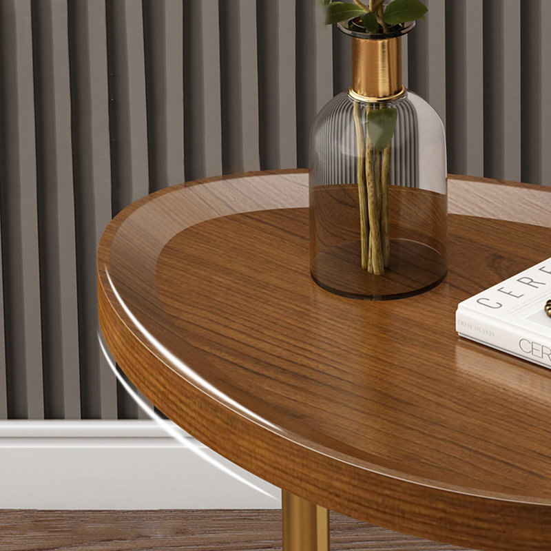 Ensemble de tables de bout Marjut, Brun, Noir