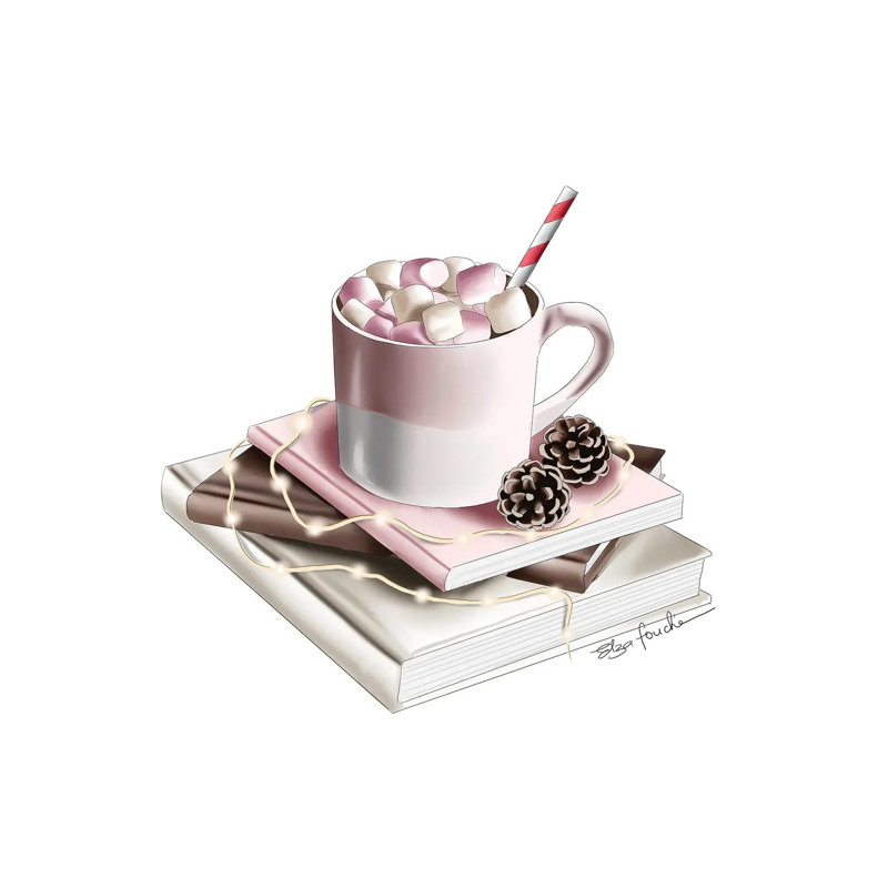 Hot Chocolate by Elza Fouche - Wrapped Canvas Print, 93.98 cm H x 93.98 cm W x 3.175 cm D