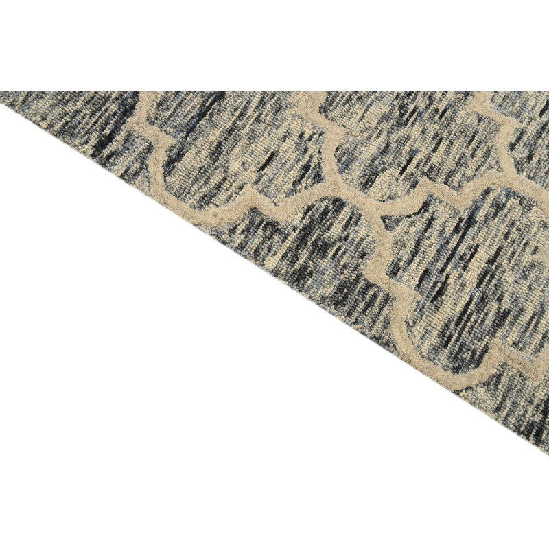 Tapis bleu clair 5 x 8 Percy